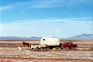 Range sheep camp