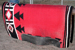 Saddle blanket or pad