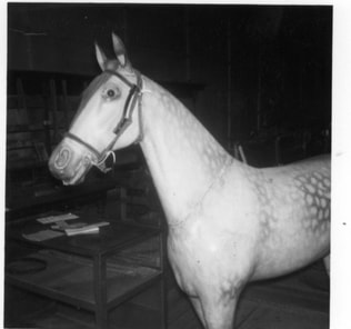 horse statue in Nance store
